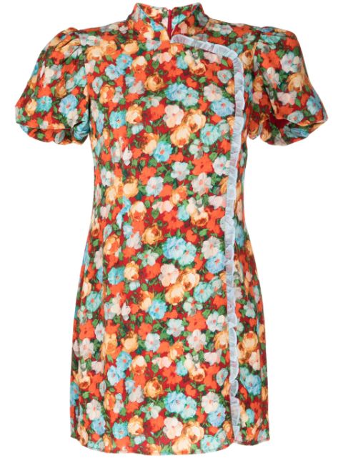 Kitri Philippa floral-print minidress