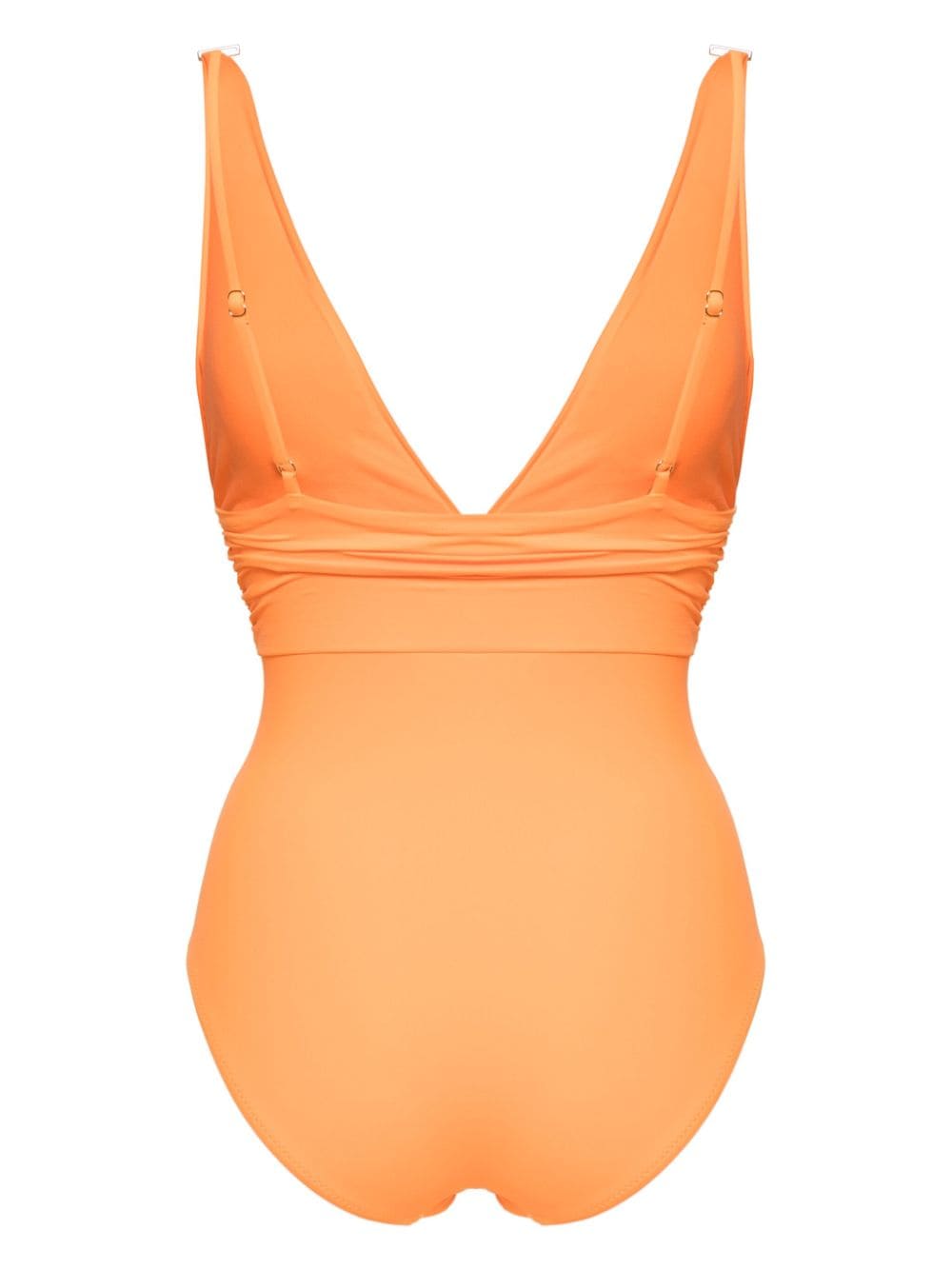 Melissa Odabash Panarea V-neck swimsuit - Oranje