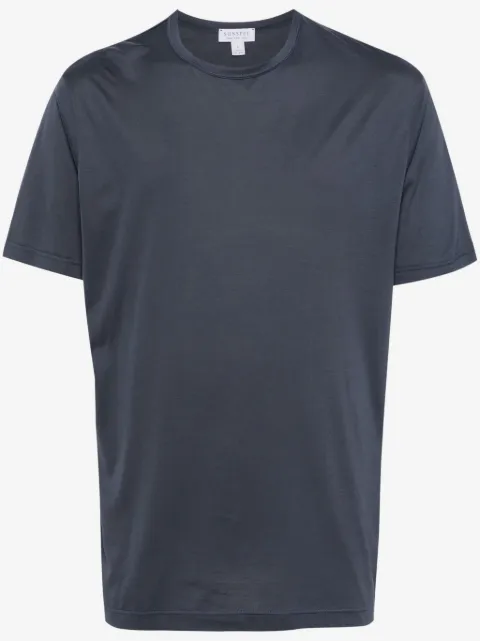 Sunspel round-neck cotton T-shirt 