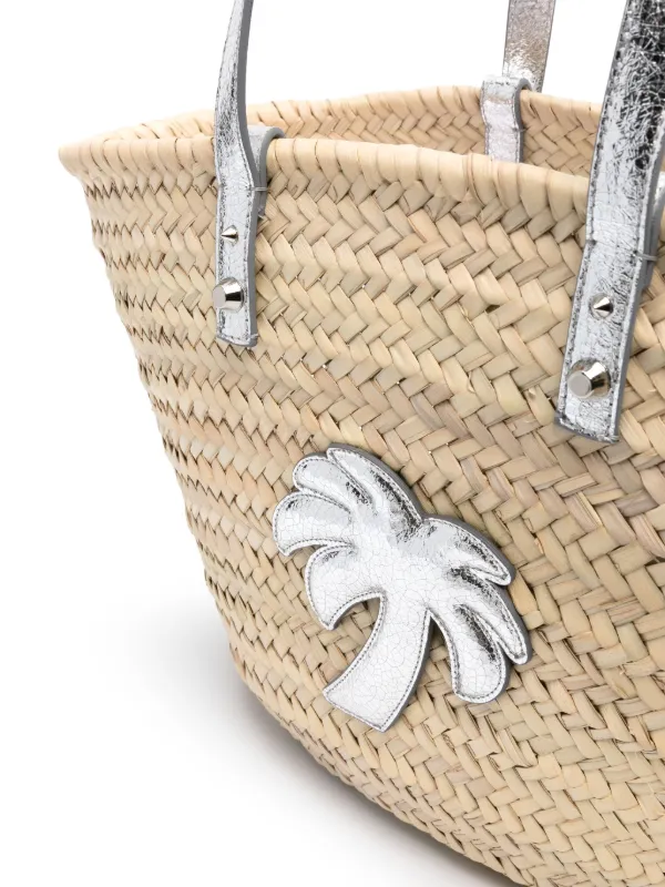 【関税&送料込】Palm Angels Palm Beach Bag PALM BEACH BRIDGE BAG in brown - Palm Angels® Official