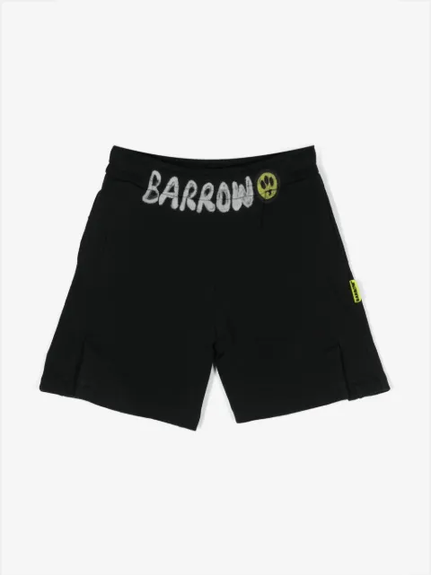 Barrow kids shorts con logo estampado