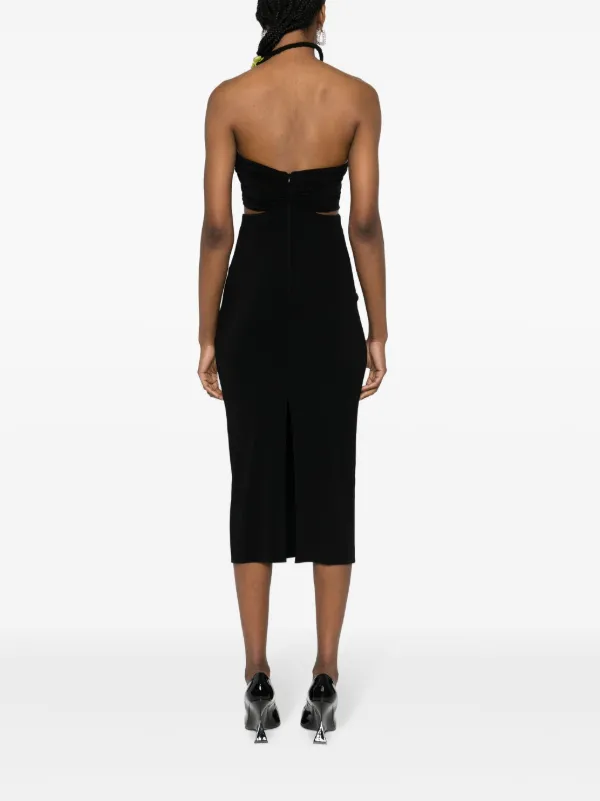 ワンピース MAGDA BUTRYM '30' dress Black Hooded cutout midi dress in black - Magda Butrym | Mytheresa