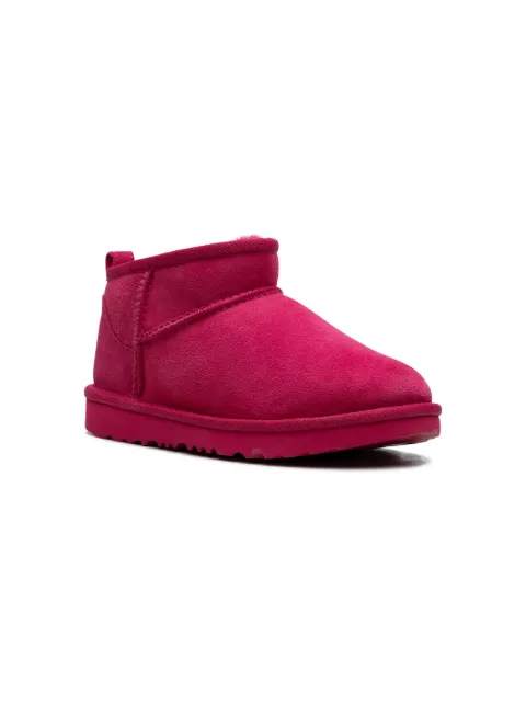 UGG Kids Classic Ultra Mini "Berry" boots