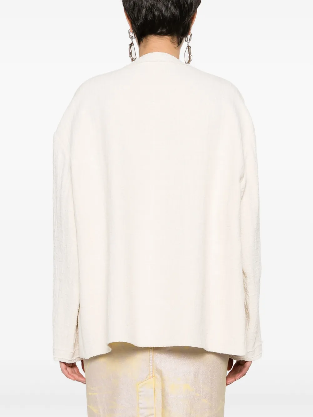 N°21 Open-front Jacket In Neutrals