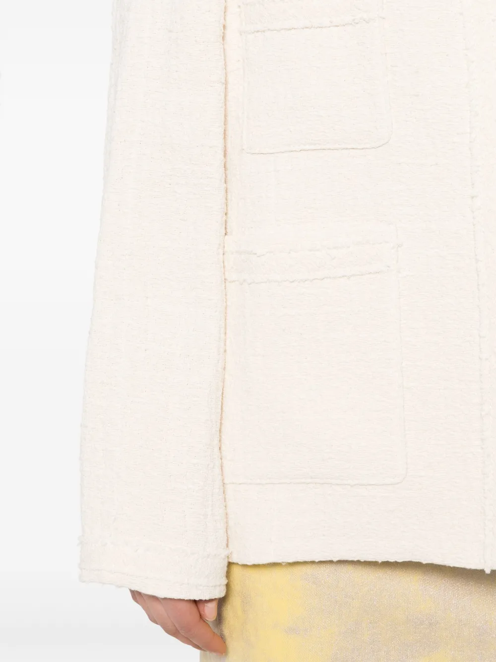 N°21 Open-front Jacket In Neutrals