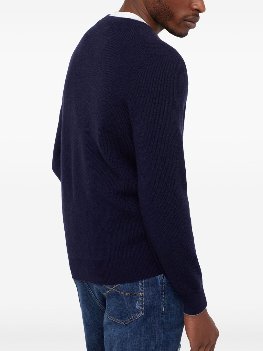 Brunello Cucinelli crew-neck cashmere jumper Men