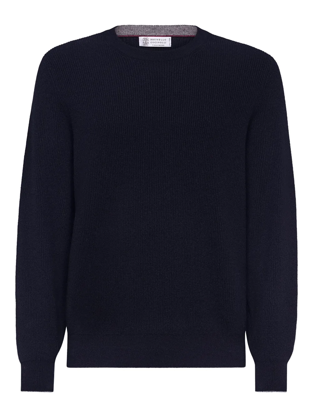 Brunello Cucinelli كنزة كشمير برقبة مستديرة | أزرق | Image 1