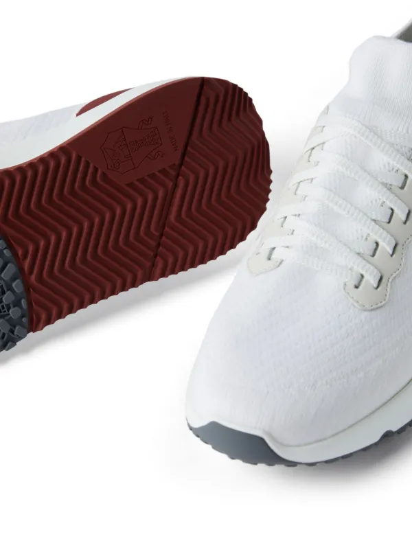 スニーカー BRUNELLO CUCINELLI Men Sneakers White MZUPMB0252 CJ987 Brunello Cucinelli Knitted low-top Sneakers | White | FARFETCH