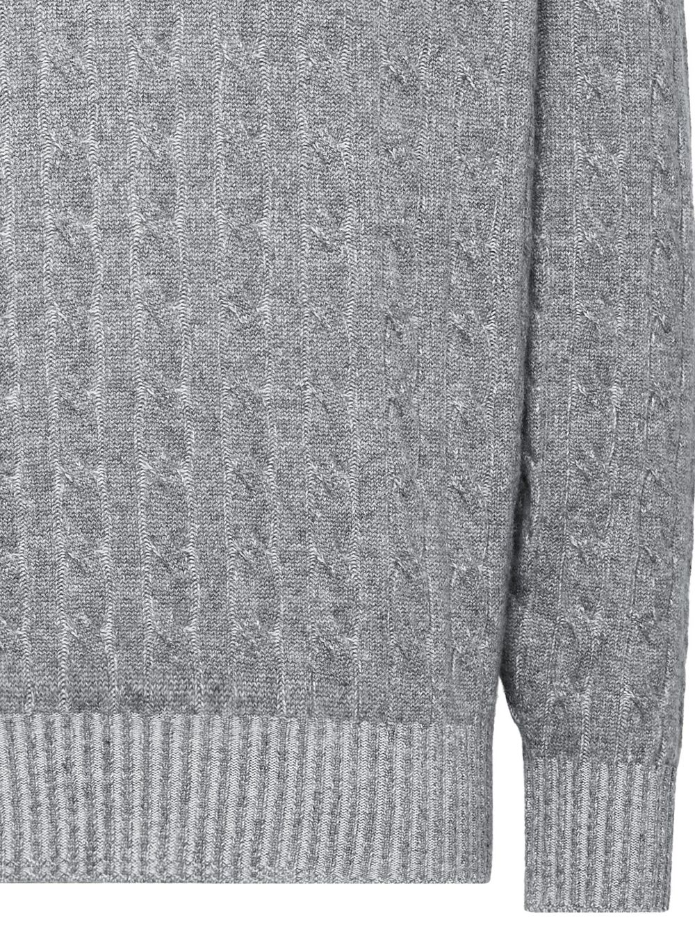 Brunello Cucinelli cable knit jumper Men