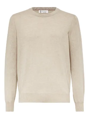 Brunello Cucinelli カシミアセーター | ホワイト | FARFETCH JP