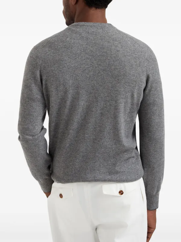 Brunello Cucinelli Vネック セーター | グレー | FARFETCH JP