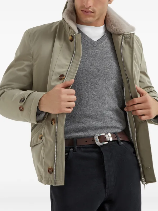 Brunello Cucinelli Vネック セーター | グレー | FARFETCH JP