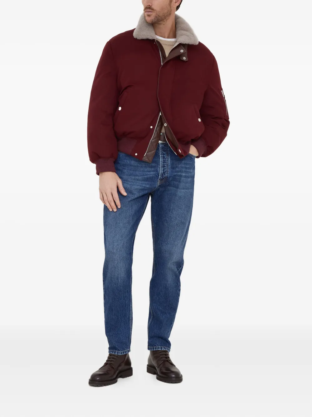 Brunello Cucinelli crew neck sweater | Knitted Sweaters | Image 2