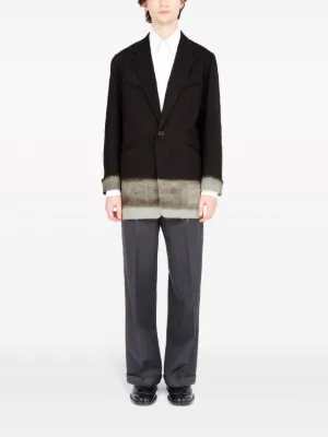 【24AW NEW】Maison Margiela/ ウール＆モヘア ブレザー 24AW NEW】Maison Margiela/ ウール＆モヘア ブレザー