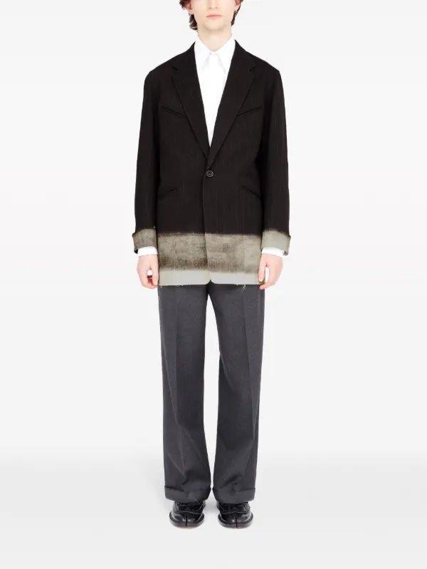 メゾンマルジェラ Wool Flannel Stripe 楽天市場】Maison Margiela メゾンマルジェラ Wool Flannel