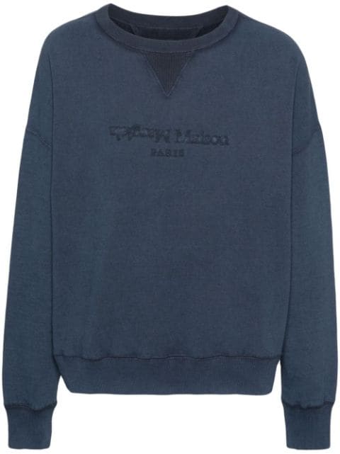 Maison Margiela sweat Reverse en coton