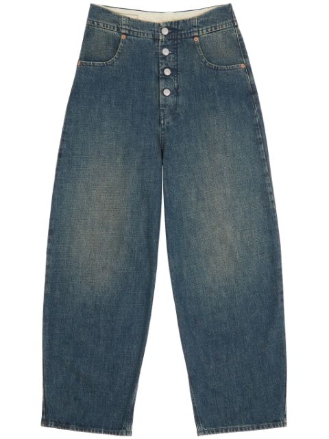 MM6 Maison Margiela straight-leg cotton jeans