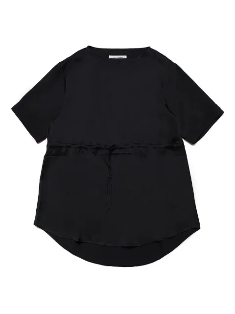 MM6 Maison Margiela Kids drawstring short-sleeve dress