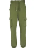 Balmain logo-print cargo track pants - Green