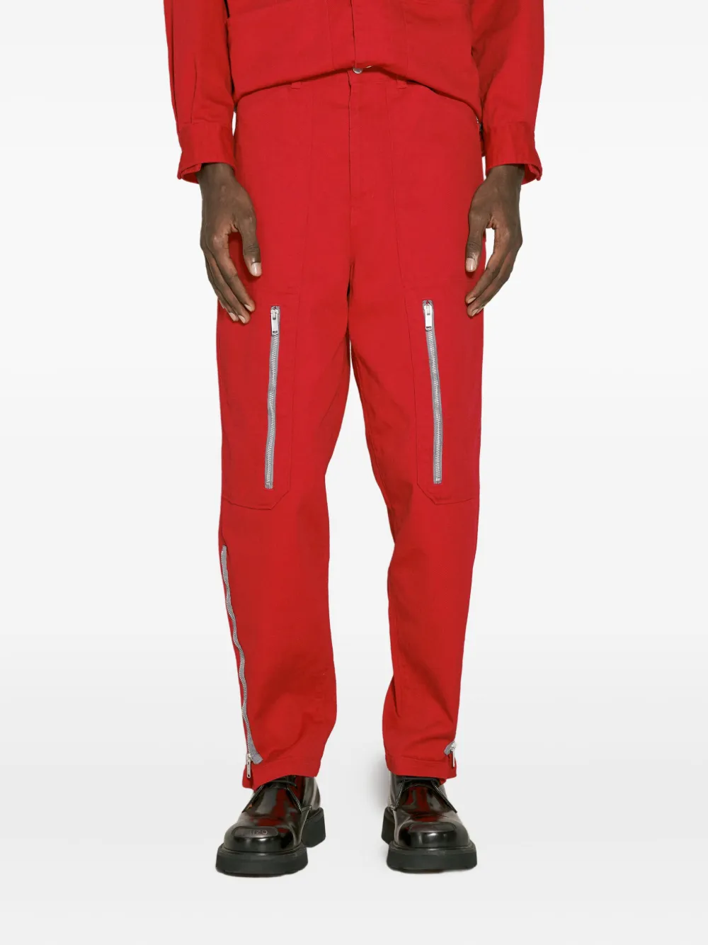 Undercover Twill broek Rood