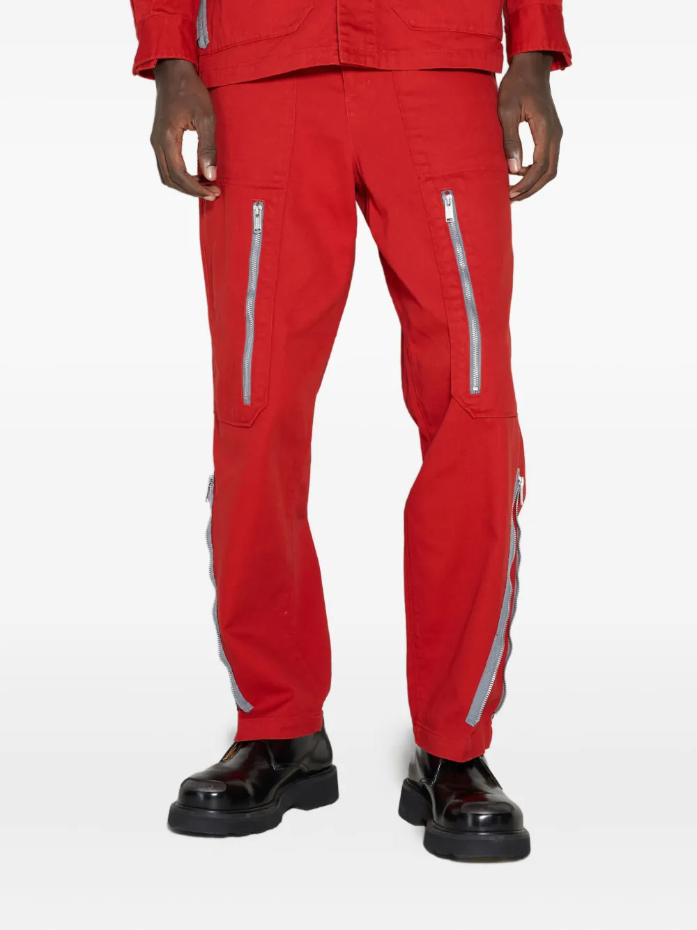 Undercover Twill broek Rood
