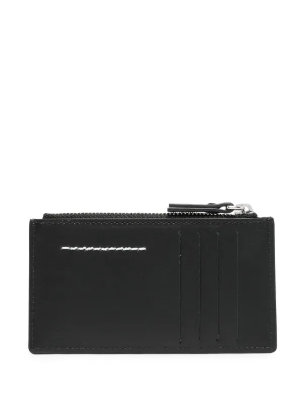 MM6 Maison Margiela numbers-motif Leather Wallet - Farfetch