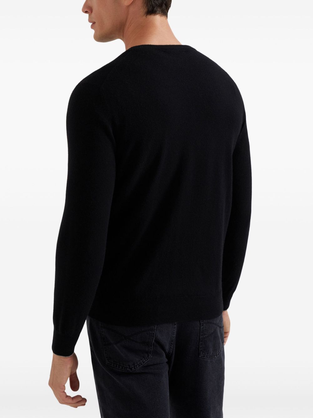 Brunello Cucinelli crew neck cashmere jumper Men