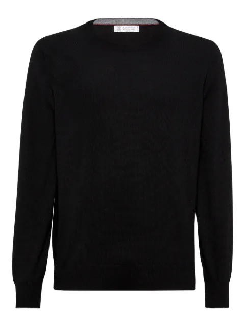 Brunello Cucinelli crew neck cashmere jumper