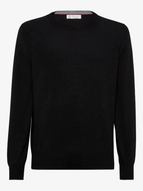 Brunello Cucinelli crew neck cashmere jumper