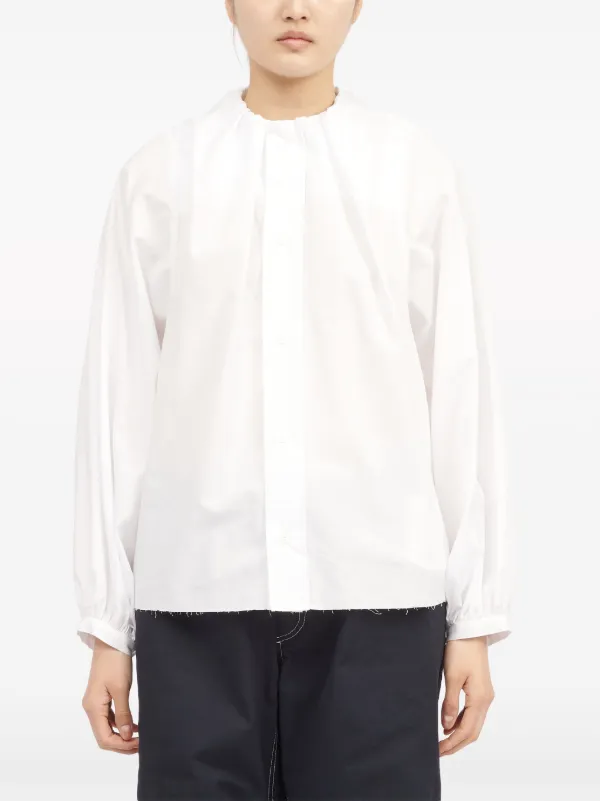 MM6 Maison Margiela ギャザーネック シャツ - Farfetch