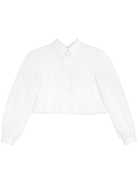 MM6 Maison Margiela layered cotton shirt Women