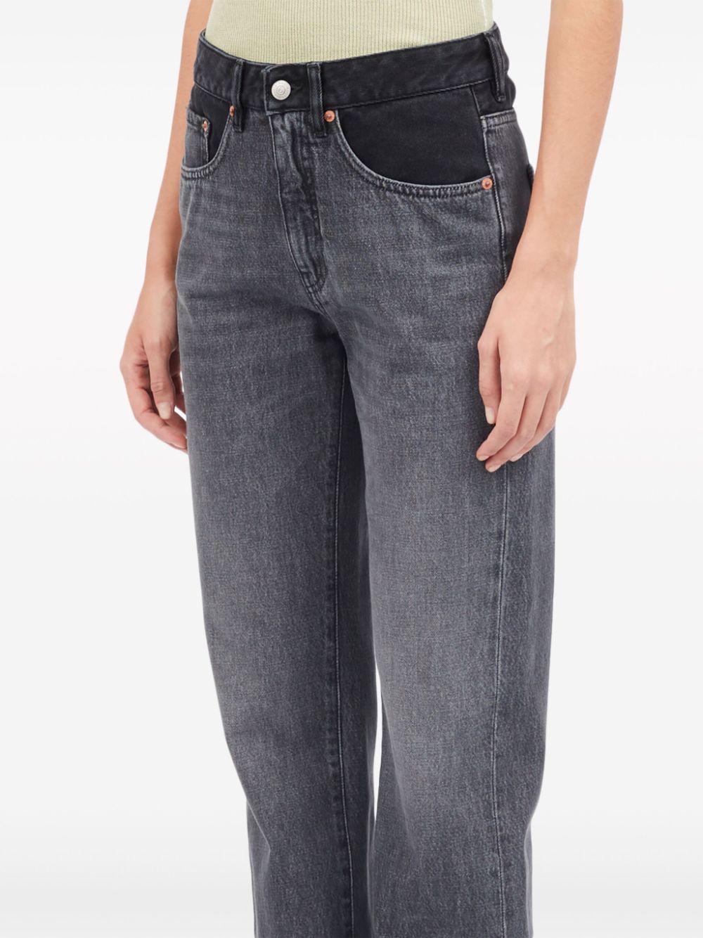 MM6 Maison Margiela slim-cut cotton jeans Women