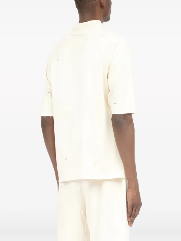 ◆Maison Margiela◆ コットンTシャツ ホワイト MM6 Maison Margiela コットン Tシャツ | ホワイト | FARFETCH JP