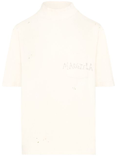 Maison Margiela Handwritten cotton T-shirt Men