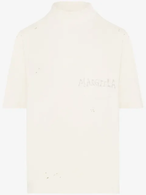 Maison Margiela Handwritten cotton T-shirt