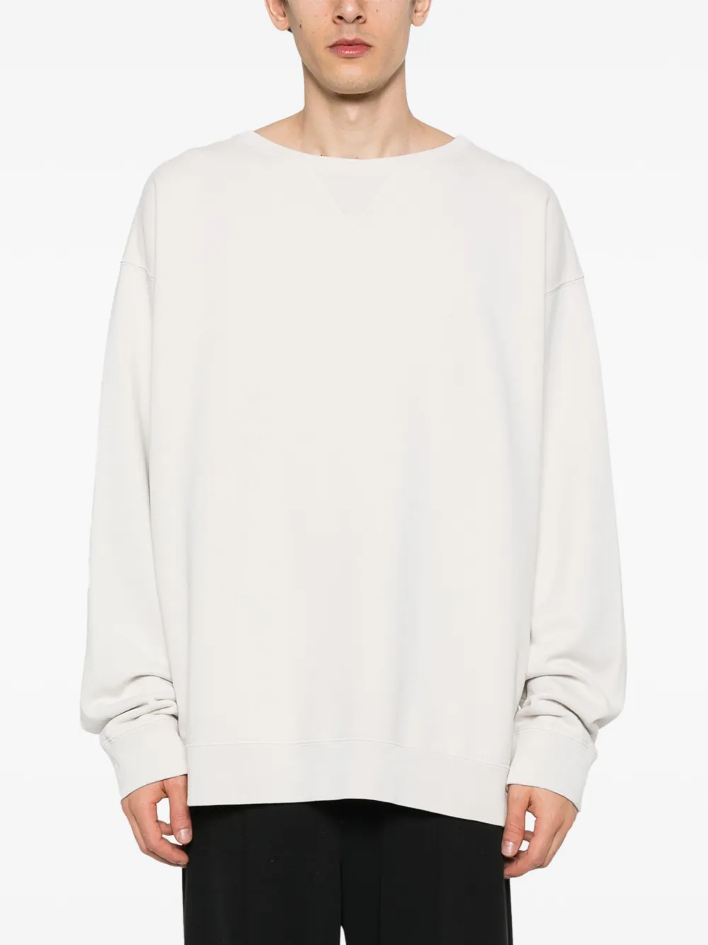Maison Margiela Katoenen sweater Beige