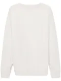 Maison Margiela Invitation cotton sweatshirt - Neutrals