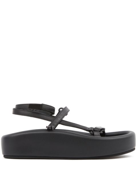 MM6 Maison Margiela Webbing leather sandals Women