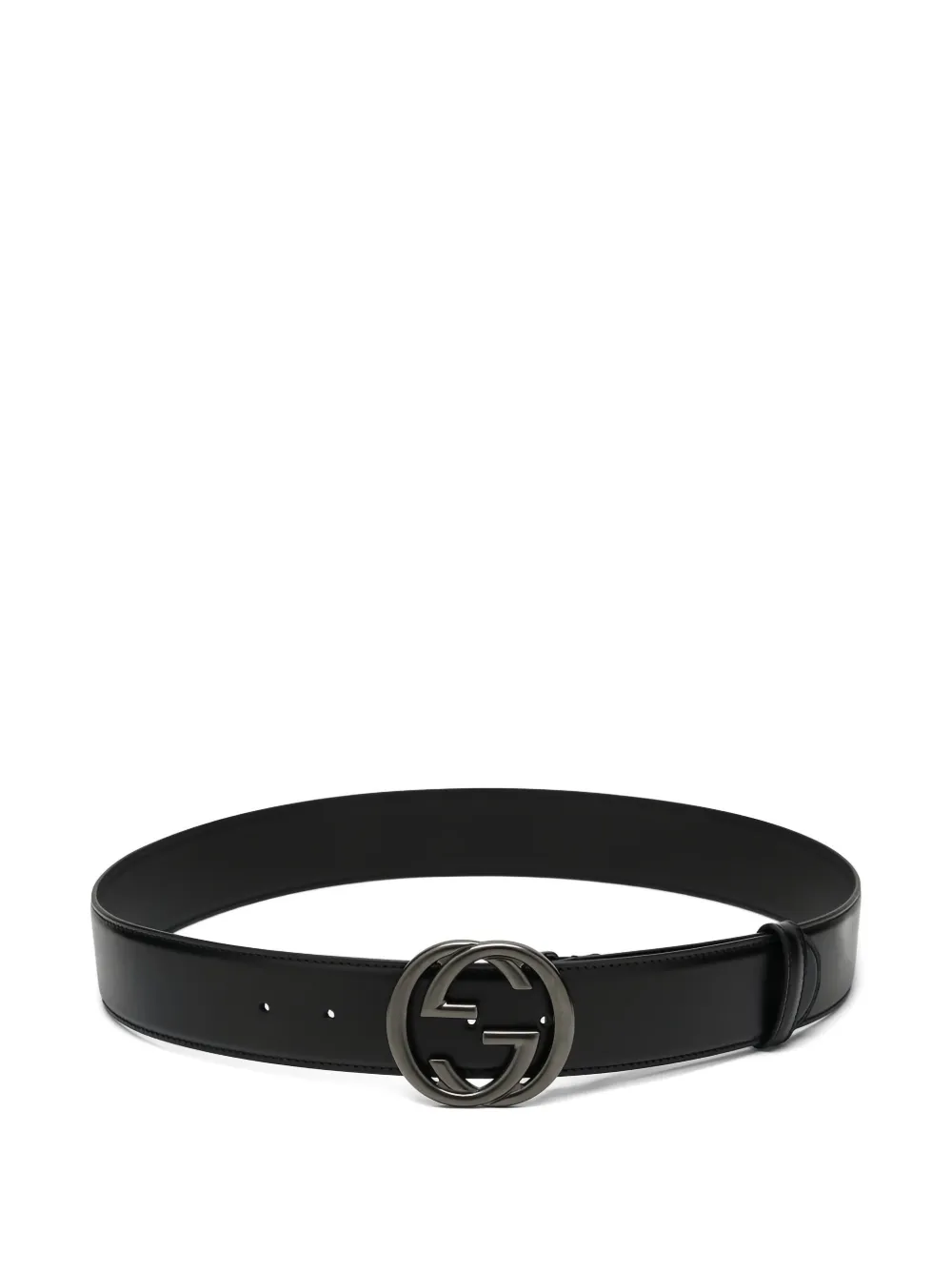 Gucci Interlocking G leather belt | Black | Image 1
