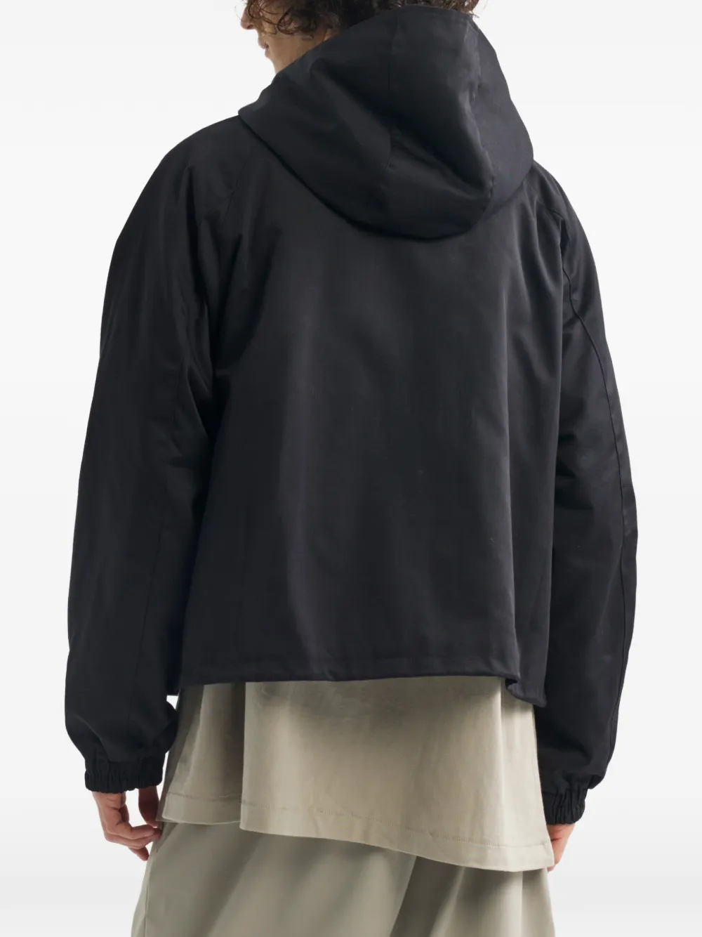 Off Duty Jack met capuchon Zwart