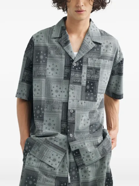Off Duty patchwork pocket shirt