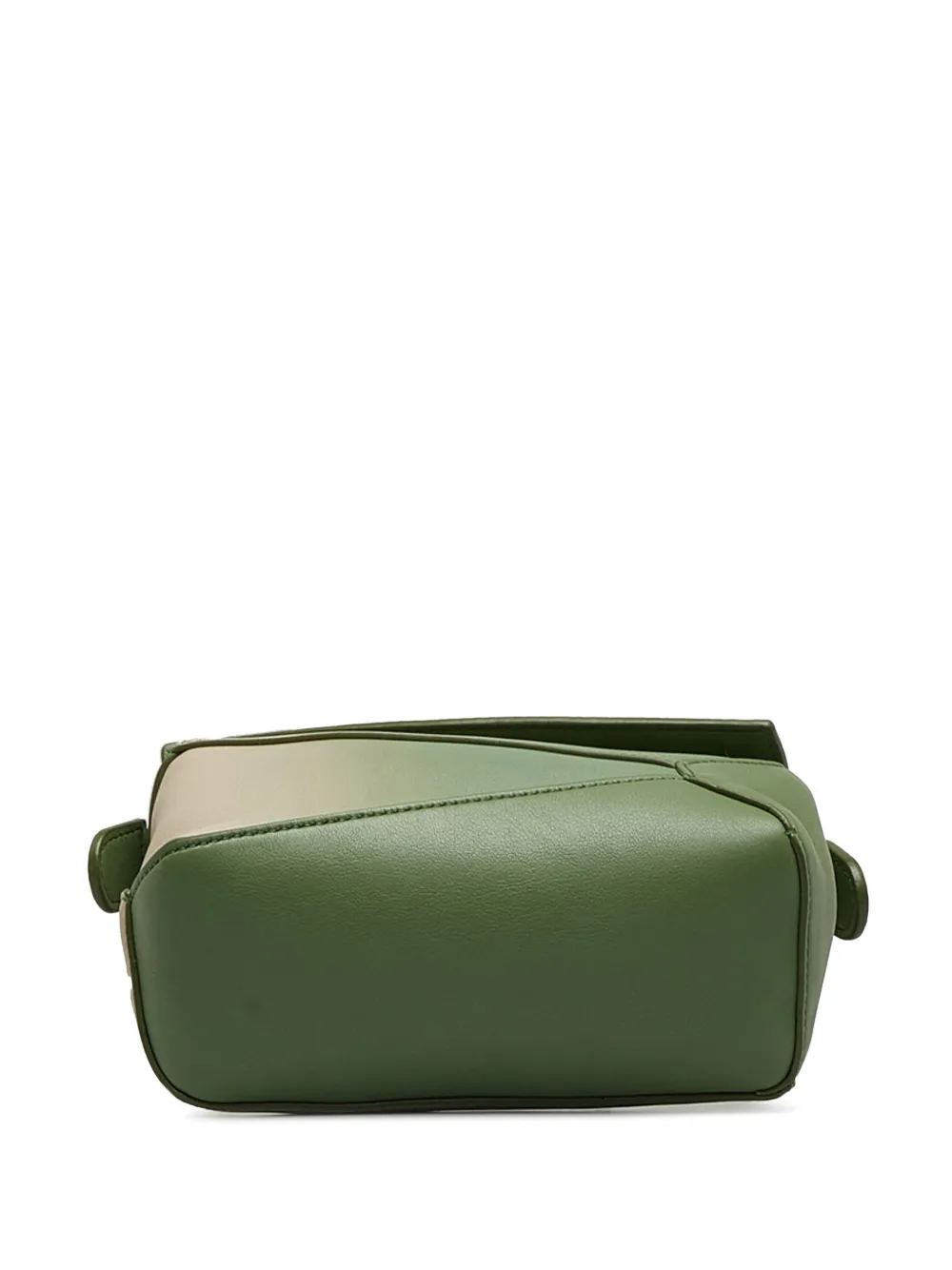 Pre-owned Loewe 2022-2023 Paula's Ibiza Degrade Puzzle Edge Mini Bag In Green