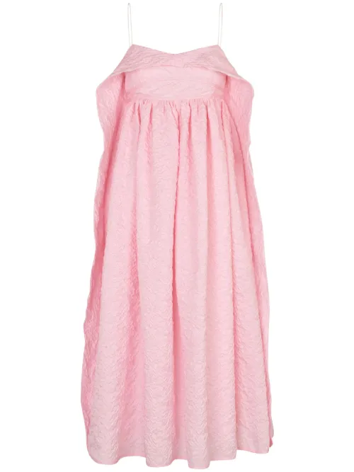 Robe Susa à design métallisé - Cecilie Bahnsen - Modalova