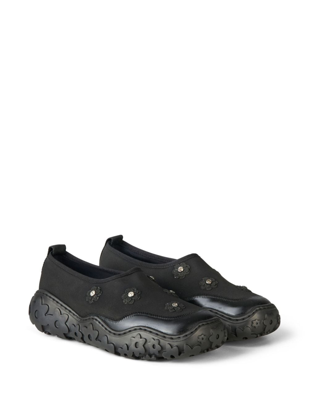 Image 2 of Cecilie Bahnsen Glam slip-on sneakers