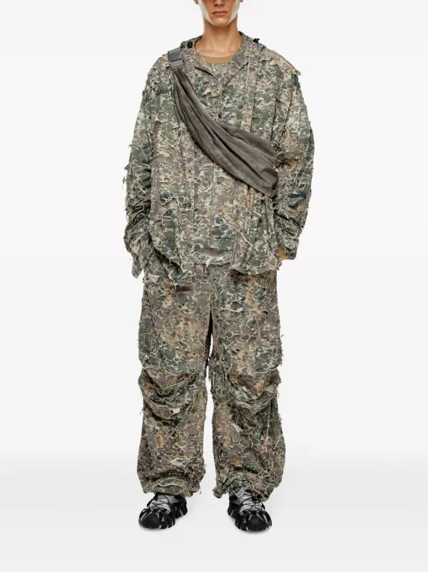 Diesel P-HOKNEY カモフラージュ パンツ - Farfetch