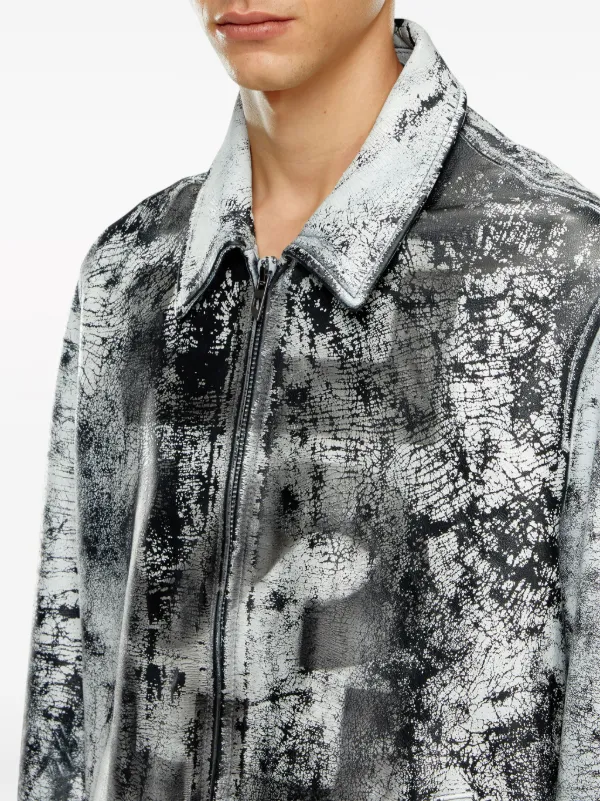 Diesel L-Pylon-A レザージャケット | ホワイト | FARFETCH JP Diesel L-Pylon-A レザージャケット | ホワイト | FARFETCH JP