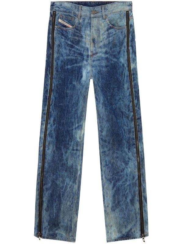 Diesel D-Rise straight-leg Jeans - Farfetch