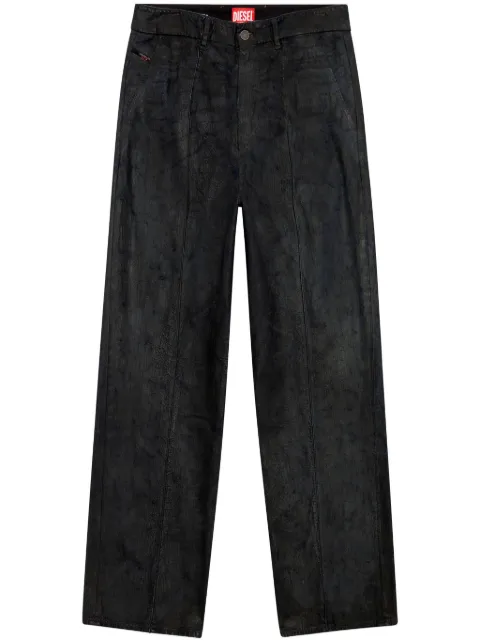 Diesel D-Chino-Work coated straight-leg jeans Men