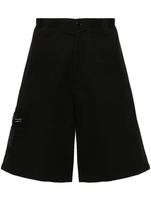 Moschino logo-appliqué bermuda shorts