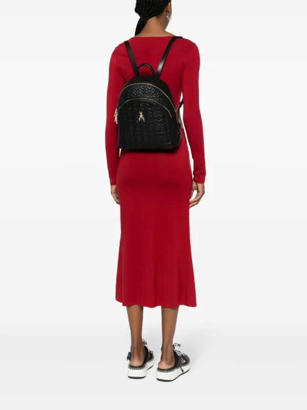 Patrizia Pepe キルティング バックパック | ブラック | FARFETCH JP 